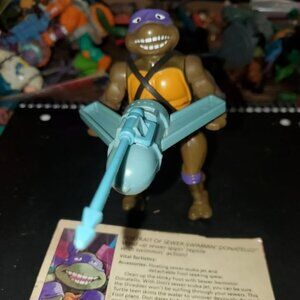 Sewer Swimmin Donatello TMNT Teenage Mutant Ninja Turtles Complete with File Car